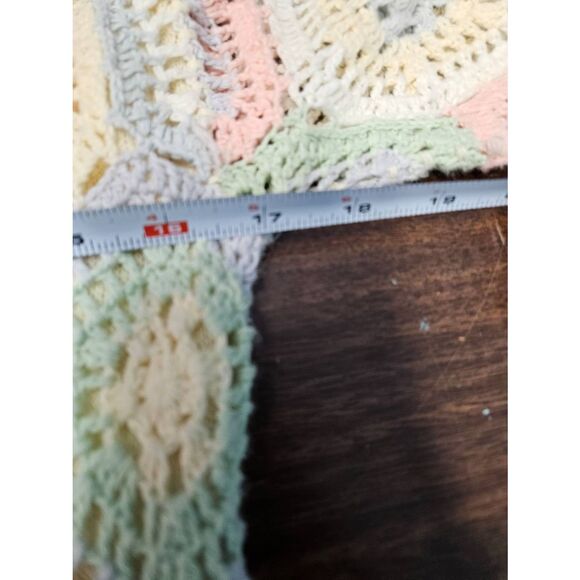 The Paragon Crochet Vintage Sweater Size Medium Multicolored - Picture 4 of 6